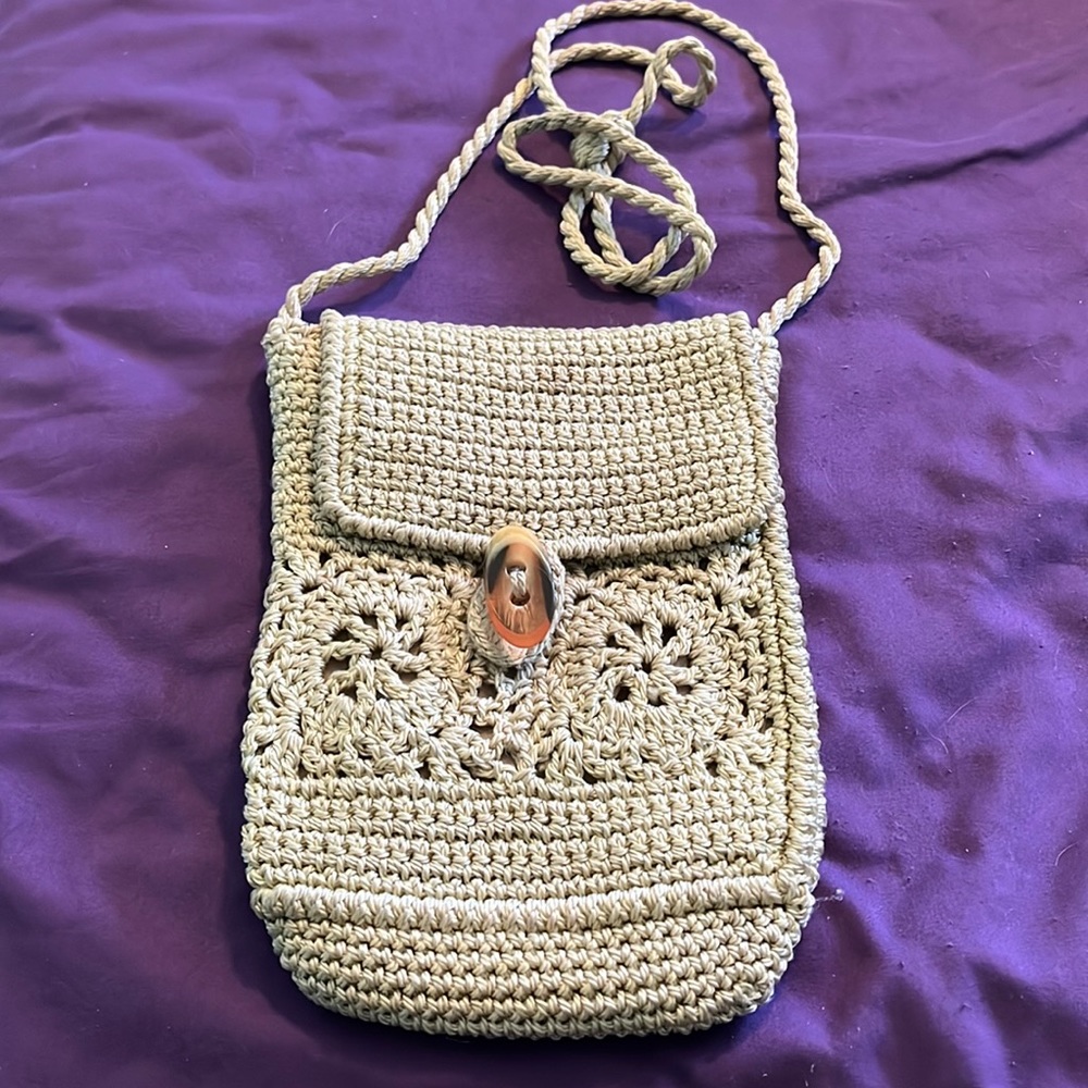 Cute Macrame Type Bag. - image 1